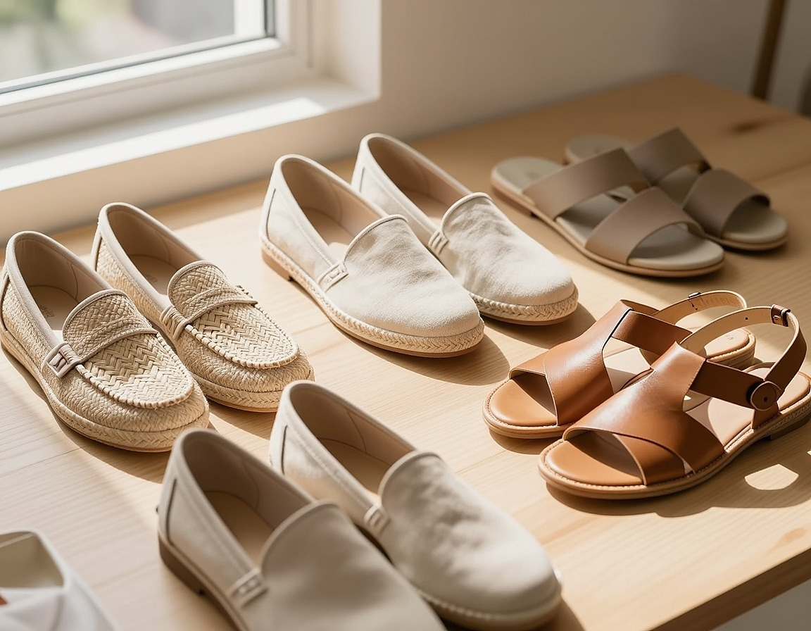 Stylische Sommerschuhe
